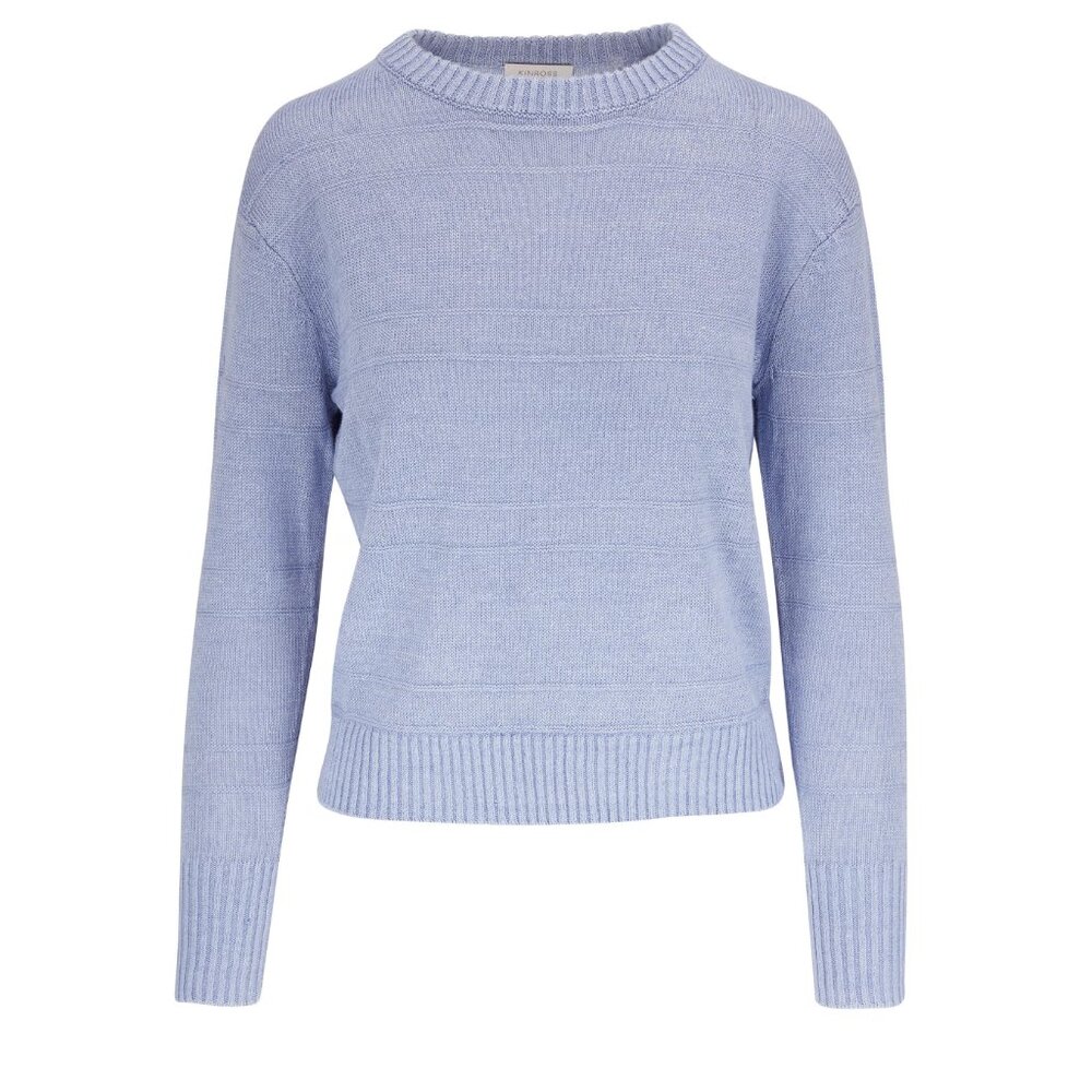 Kinross Light Blue Crewneck Sweater
